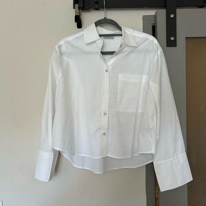 White Button-Up Shirt